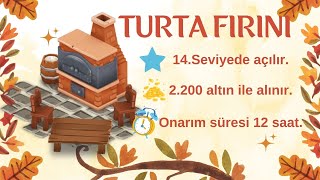 MAKİNELERTURTA FIRINI 🥧 Hay Day Çiftlik hayday [upl. by Maxfield]