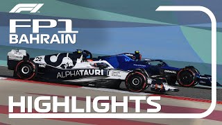 FP1 Highlights  2022 Bahrain Grand Prix [upl. by Carmelina]