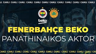 Fenerbahçe Beko  Panathinaikos Aktor  Turkish Airlines EuroLeague 5 Hafta [upl. by Aihseuqram]