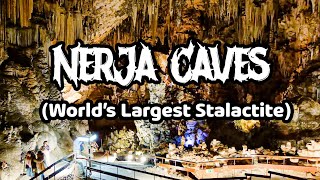 Nerja Caves The Worlds Largest STALACTITE Spain 4K  Cuave De Nerja  Dont Miss this Excursion [upl. by Akirea]