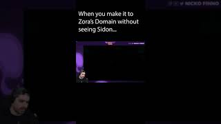 I got to Zoras Domain without seeing Sidon The Legend of Zelda Breath of the Wild Shorts [upl. by Halsy385]