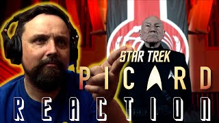 STAR TREK PICARD SEASON 2 OFFICIAL TRAILER REACTION [upl. by Hairim]