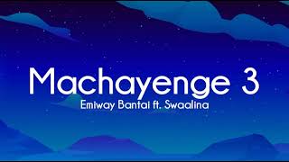 Machayenge 3 lyrics Emiway Bantai  Swaalina  Lyrics Store 04 [upl. by Assiram]