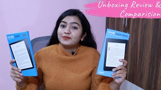 Kindle Oasis 10th Gen  Kindle Paperwhite  Unboxing review and comparison  Which one to buy [upl. by Isabelita551]