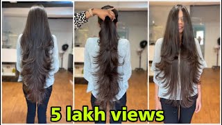 How to advanced Long Layer hair cut tutorialstep by stepeasy wayfor beginners 2022Multi layers [upl. by Sedecrem]