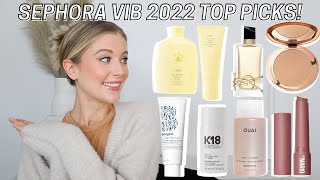 Sephora VIB Sale 2022 Recommendations Top Sephora VIB Makeup  Haircare Picks [upl. by Delacourt]