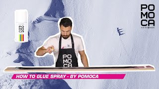 HOW TO Glue Spray  By POMOCA [upl. by Aiyotal]