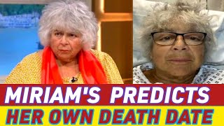 Miriam Margolyes Reveals Health Struggles amp Predicts Her Own Death Datequot [upl. by Esimaj]