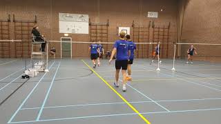 Badminton First Division Netherlands [upl. by Nuj402]