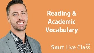 Reading amp Academic Vocabulary  English for Academic Purposes with Josh 3 [upl. by Demy]