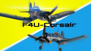 Sluban F4U1D Corsair stopmotion build plus review [upl. by Ehr]