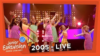 Malin  Sommer Og Skolefri  Norway  2005 Junior Eurovision Song Contest [upl. by Tracie]