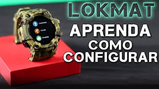 Como Configurar o Relogio Lokmat Attack 2 [upl. by Assillim878]