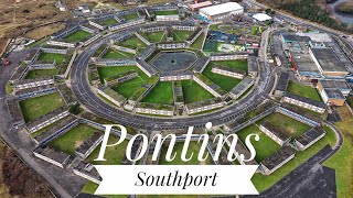 Pontins Southport  closed for ever A drones view [upl. by Idurt]