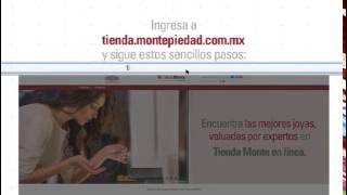 Nacional Monte de Piedad  Tutorial compra en línea [upl. by Eiramave]