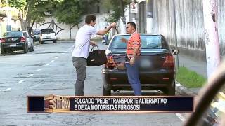 Folgado invade o carro alheio e deixa motoristas furiosos [upl. by Costanza995]