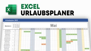 Excel Urlaubsplaner für 2023  Download [upl. by Procter]