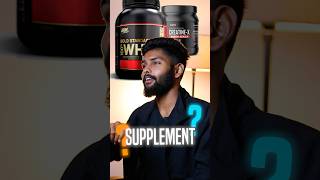 Creatine vs Whey protein 🥤🥩🥚creatine wheyprotein supplements wholefoods [upl. by Llehsor]