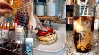 Asthetic ASMR Morning Routines  tiktok compilation  Satisfying [upl. by Carmelina583]