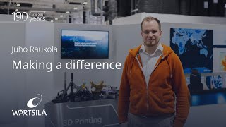 Juho Raukola  Additive Manufacturing  Wärtsilä [upl. by Ingaberg]