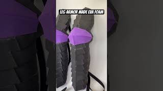 Leg armor made from eva foam diy craft cosplay [upl. by Ecinerev]