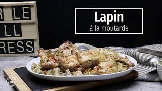 Lapin à la moutarde SurleGrill [upl. by Plantagenet]