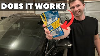 How To Fix a Crack In Your Windshield  RainX 600001 Windshield Repair Kit [upl. by Lajet851]