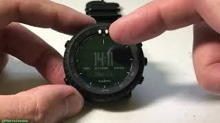 Suunto Core Alpha Stealth  Lock and Unlock the Keys [upl. by Nanor]