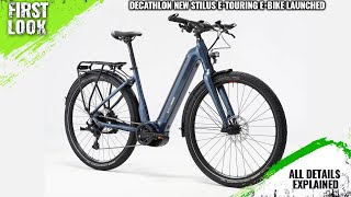 Decathlon Stilus ETouring ebike Launched With 130 Km Range  Explained All Spec Features And More [upl. by Tildi]