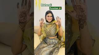 Mahendi Function ✨shorts youtubeshorts vlog wedding Explore [upl. by Florentia]