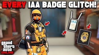 EVERY Method To Get The IAA Badge Glitch In GTA 5 Online [upl. by Thorley438]