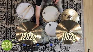 Sabian HHX 18quot Legacy Crash Cymbals 1162 amp 1202g [upl. by Jillane]