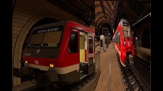 TSW 5 RB DresdenNeustadtinDresdenHBF RENachDresdenHBF inDresdenNeustadt BR628 BR442 [upl. by Perot]