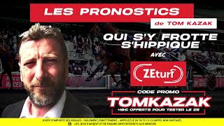 PRONOSTIC QUINTE DU JOUR LUNDI 14 OCTOBRE 2024 PMU ZETURF Z5 ORDRE TOM KAZAK [upl. by Lief]