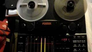 Fostex MODEL 80 enregistreuse pro 8 pistes analogiques [upl. by Ajidahk709]