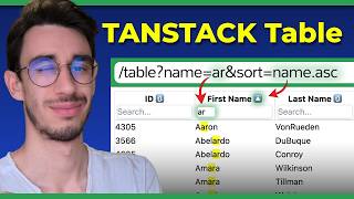 TanStack Table Backend Pagination Filter amp Sort with TanStack Query  TanStack Router [upl. by Renell]