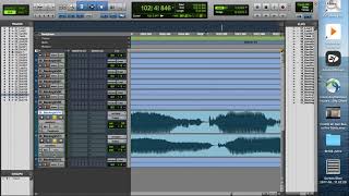 Warping audio in time in Pro Tools [upl. by Aneekas]