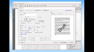 How to Add Watermark to PDFs using Adobe Acrobat Pro [upl. by Strohben]