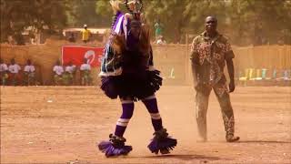 Zaouli Dancer African Rave Style [upl. by Yniffit]