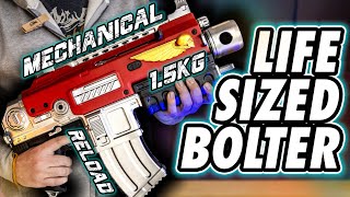 Who Wants NERF BOLTERS now 3DPrinted WARHAMMER 40K Bolt Rifle [upl. by Ardussi]