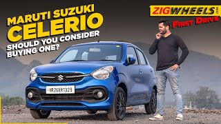 2021 Maruti Celerio First Drive Review I Ideal First Car But…  ZigWheelscom [upl. by Froh]