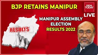 Manipur Election Results LIVE  BJP Retains Manipur  Manipur Result News Live [upl. by Eramat]