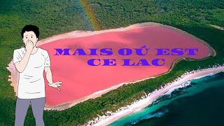 Le Mystérieux Lac Rose dAustralie vu sur Google Earth [upl. by Locke]