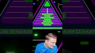 NAME LAST 10 CHAMPIONS LEAGUE FINAL TEAMS FOOTBALL TENABLE Vs DannyAarons [upl. by Aneehsit]