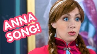 Princess Anna Song  THAT WOULD NOT BE ME  Frozen 2 in real life [upl. by Ibbor]