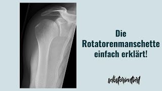 Aufbau der Rotatorenmanschette mit allen Muskeln einfach erklärt  Schulter  Anatomie  Funktion [upl. by Inirt]