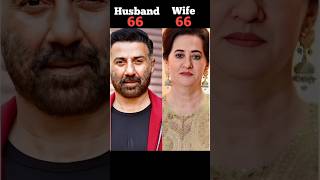 Bollywood Famous actors wife and real age ll  sunny  sharukh  Gouri  Sanjay  Anilshorts [upl. by Anaib]