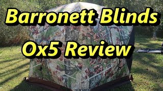 Barronett Blinds Ox5 Ground Blind [upl. by Colville980]