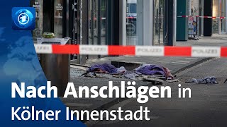 Vorfälle in Köln Polizei sieht Bandenkriminalität hinter Explosionen [upl. by Ambler]