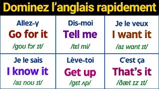 🔴 Phrases simples très utiles pour apprendre langlais rapidement ✅ Useful Sentences to learn French [upl. by Dora]